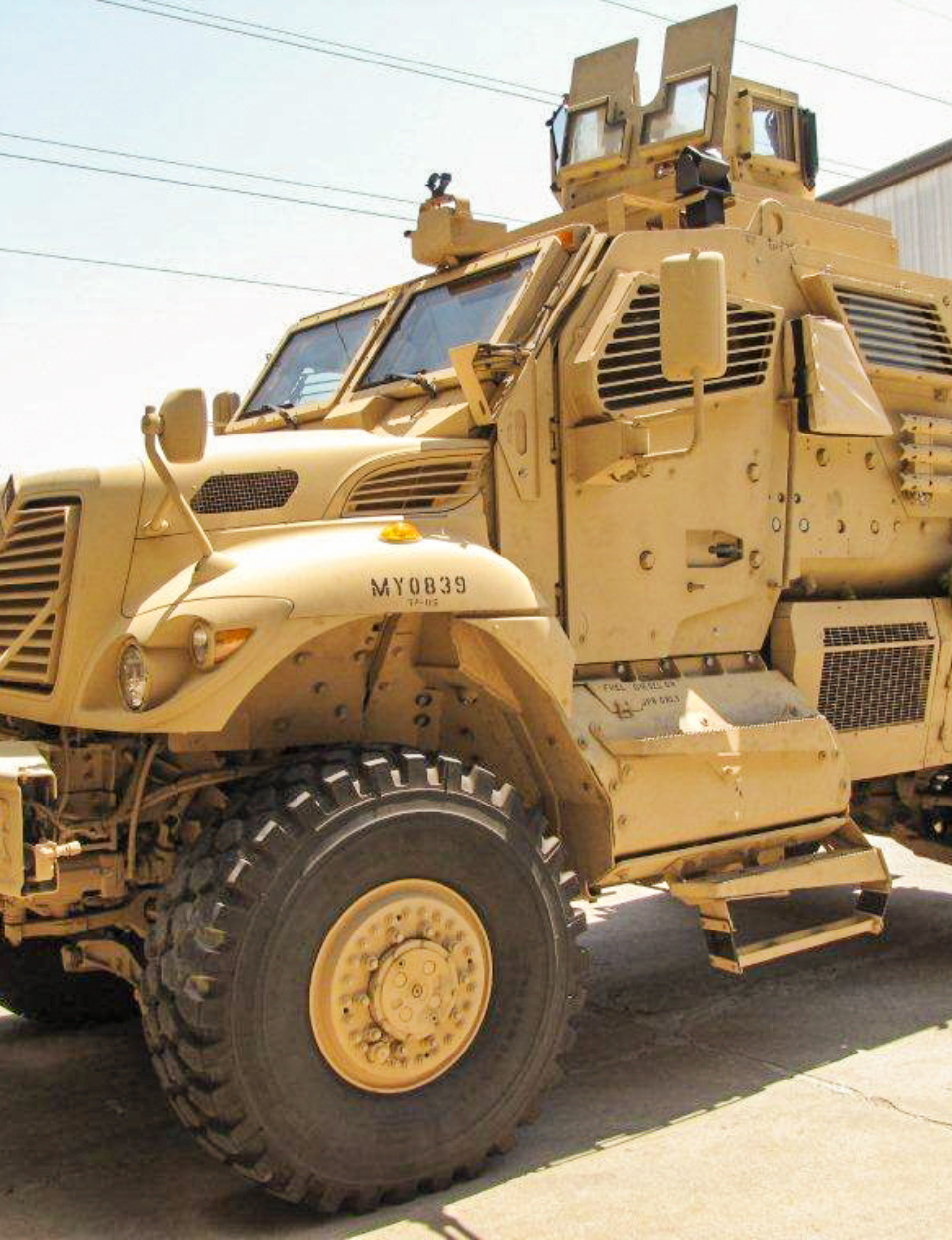 Sharakah USA Management visited Armored Vehicle Facility Center in Dallas